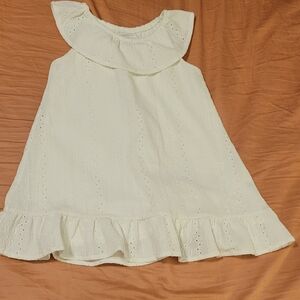 3t Children's Place White Dress